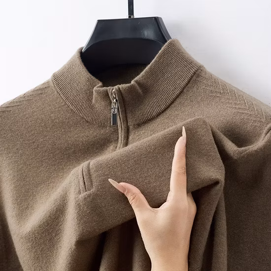 Navy Pullover Woollen Outdoor Camp Sweater Slipover Winter