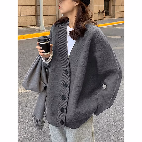 Clothes Knitted Winter Cardigan Sweate for Men