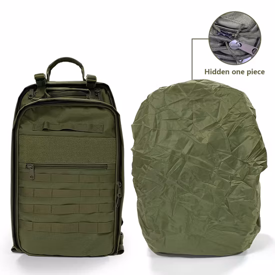 Borsa per forniture mediche per zaino tattico da esterno 2 in 1 per escursionismo, trekking, caccia, campeggio, pronto soccorso