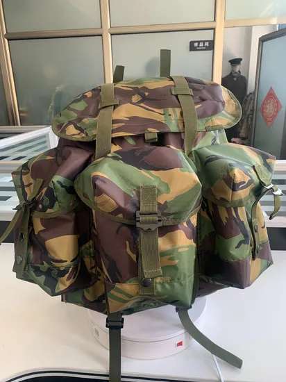 Zaino tattico dello zaino tattico della polizia militare verde dell'esercito cinese a buon mercato all'ingrosso