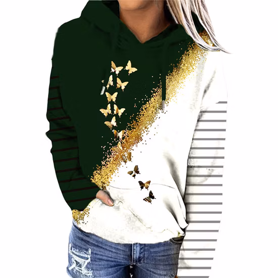 Felpa con cappuccio con stampa autunno inverno Aibort Felpe con cappuccio casual in cotone sciolto da uomo di marca Street Hip Hop Sport Jogging Hood Pullover