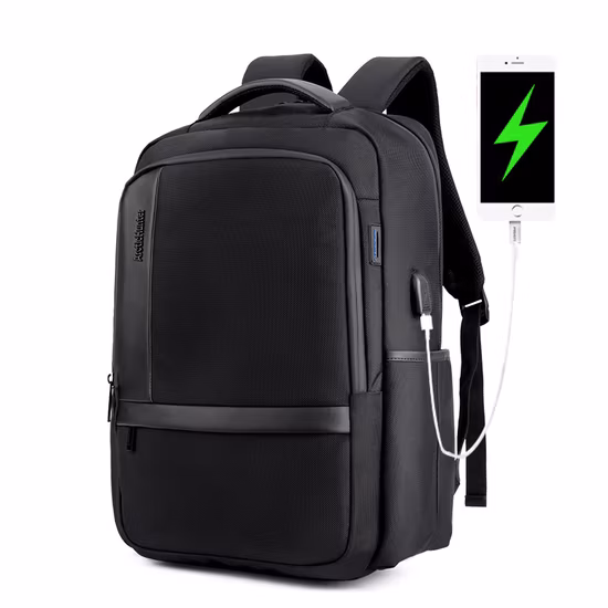 Zaino di ricarica USB del produttore Zaino per laptop personalizzato per borsa per computer da esterno